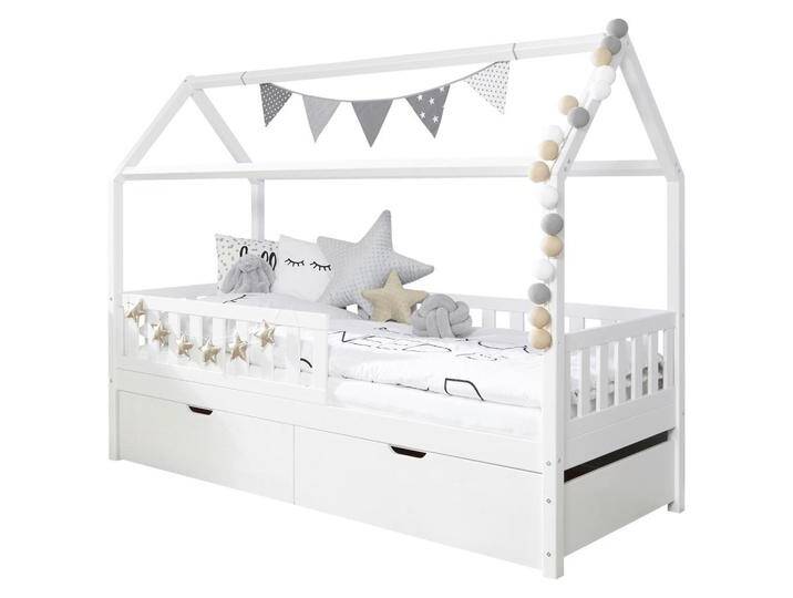 MID.YOU HAUSBETT Ticaa 953777 TRAUMHAUS, Weiß, Holz, Kiefer, vollmassiv, Höhe ca. 18 cm, 90x200 cm, für Rollroste geeignet, Kinder- & Jugendzimmer, MID.YOU HAUSBETT Ticaa 953777 TRAUMHAUS, Weiß, Holz, Kiefer, vollmassiv, Höhe ca. 18 cm, 90x200 cm, für Rollroste geeignet, Kinder- & Jugendzimmer, von MID.YOU