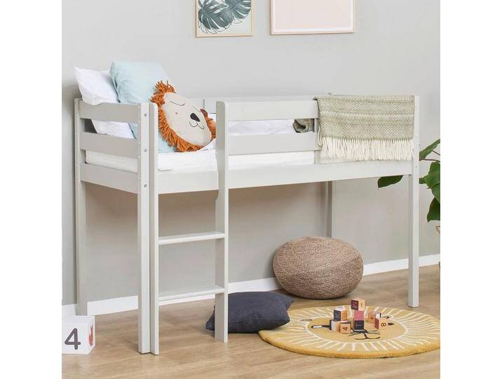 MID.YOU HOCHBETT, Grau, Holz, Kiefer, Höhe ca. 9 cm, 70x160 cm, für Rollrost geeignet, Holzmöbel, Kinderbetten Holz MID.YOU HOCHBETT, Grau, Holz, Kiefer, Höhe ca. 9 cm, 70x160 cm, für Rollrost geeignet, Holzmöbel, Kinderbetten Holz von MID.YOU