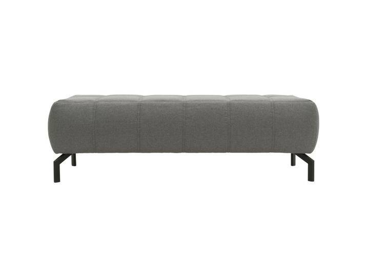 MID.YOU HOCKER, Grau, Uni, rechteckig, 153x45x62 cm, Made in EU, FSC MIX, Wohnzimmer, Hocker, Sitzhocker von MID.YOU