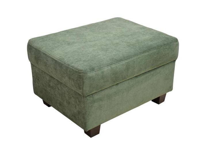 MID.YOU HOCKER, Grün, Uni, rechteckig, 67x41x52 cm, Made in EU, FSC MIX, Wohnzimmer, Hocker, Sitzhocker von MID.YOU