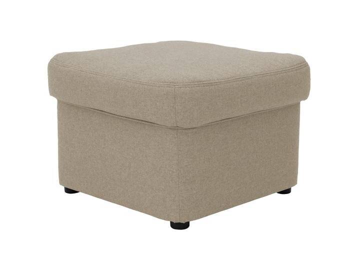 MID.YOU HOCKER, Schlamm, Uni, rechteckig, 60x40x60 cm, Wohnzimmer, Hocker, Sitzhocker von MID.YOU