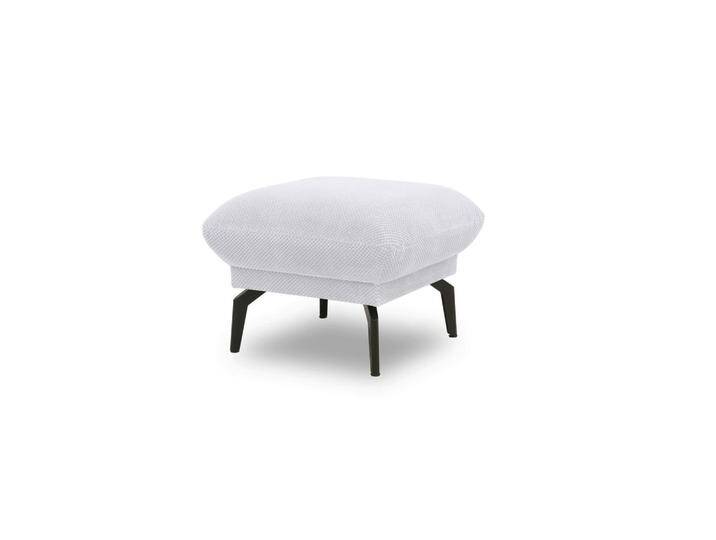 MID.YOU HOCKER, Silber, Uni, quadratisch, 57x46x57 cm, Made in EU, FSC MIX, Wohnzimmer, Hocker, Sitzhocker von MID.YOU