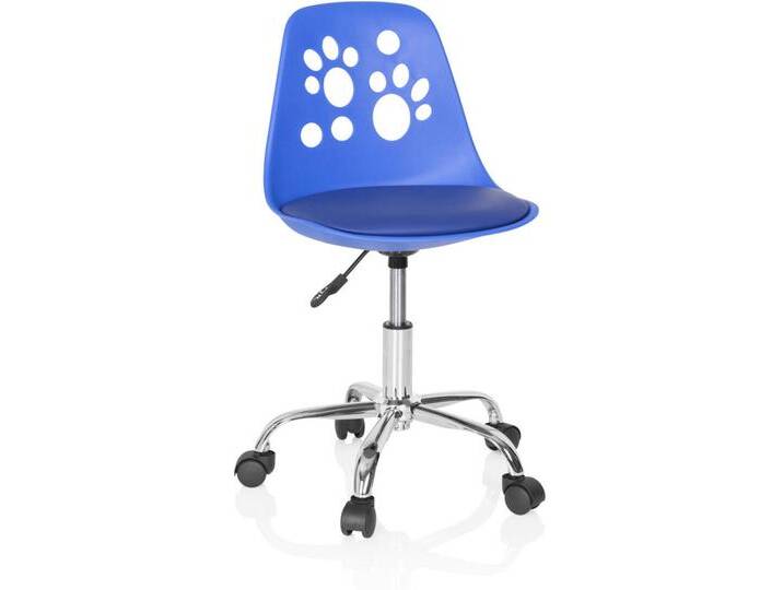 MID.YOU JUGENDDREHSTUHL, Blau, Drehkreuz, 40x72-82x44 cm, Arbeitszimmer, Bürostühle, Jugend- & Kinderschreibtischstühle von MID.YOU