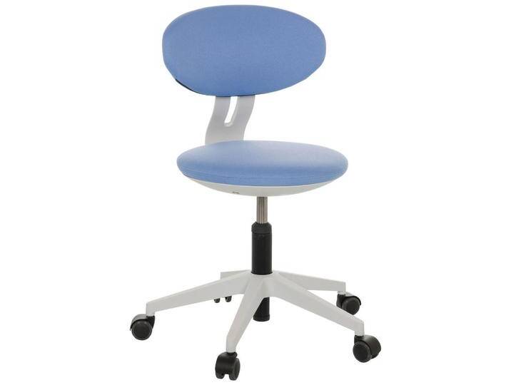 MID.YOU JUGENDDREHSTUHL, Blau, Drehkreuz, 42x66-87x52 cm, Sitzfläche 360° drehbar, ergonomische Rückenlehne, Arbeitszimmer, Bürostühle, Jugend- & von MID.YOU