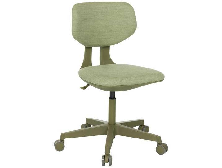 MID.YOU JUGENDDREHSTUHL, Grün, Drehkreuz, 51x72 - 87x51 cm, inklusive Armlehnen, ergonomische Rückenlehne, Arbeitszimmer, Bürostühle, Jugend- & von MID.YOU