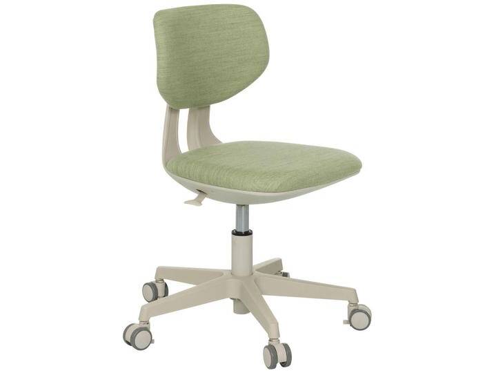 MID.YOU JUGENDDREHSTUHL, Grün, Drehkreuz, 52x70 - 79x52 cm, ergonomische Rückenlehne, Arbeitszimmer, Bürostühle, Jugend- & Kinderschreibtischstühle von MID.YOU