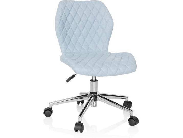 MID.YOU JUGENDDREHSTUHL, Hellblau, Drehkreuz, 47x73-83x43 cm, Arbeitszimmer, Bürostühle, Jugend- & Kinderschreibtischstühle von MID.YOU