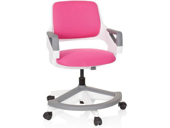 MID.YOU JUGENDDREHSTUHL, Pink, Kunststoff, Drehkreuz, 53x80-93x60 cm, Arbeitszimmer, Bürostühle, Jugend- & Kinderschreibtischstühle von MID.YOU