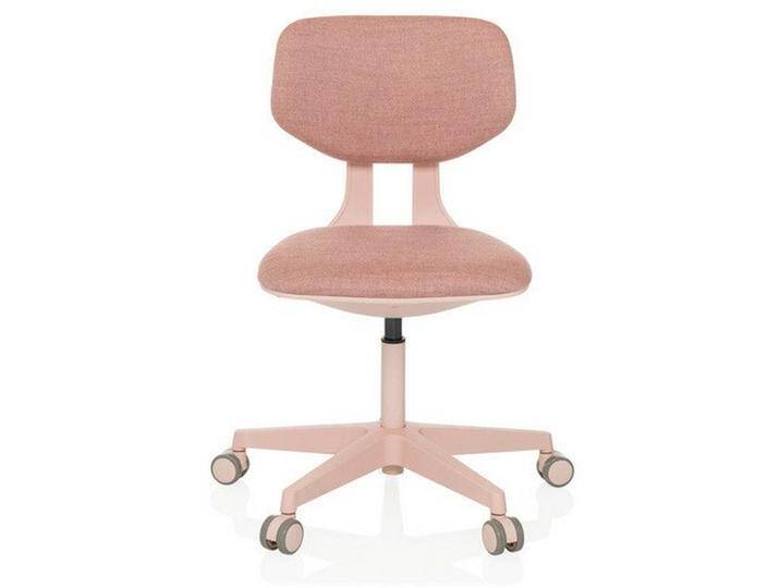 MID.YOU JUGENDDREHSTUHL, Rosa, Drehkreuz, 51x72- 87x51 cm, Arbeitszimmer, Bürostühle, Jugend- & Kinderschreibtischstühle von MID.YOU