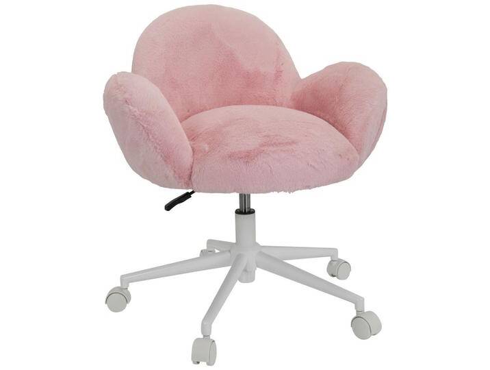 MID.YOU JUGENDDREHSTUHL, Rosa, Drehkreuz, 65x79x64 cm, Arbeitszimmer, Bürostühle, Jugend- & Kinderschreibtischstühle von MID.YOU