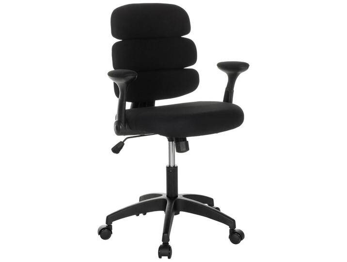 MID.YOU JUGENDDREHSTUHL, Schwarz, Drehkreuz, 62x86-97x62 cm, Sitzfläche 360° drehbar, Arbeitszimmer, Bürostühle, Jugend- & Kinderschreibtischstühle von MID.YOU