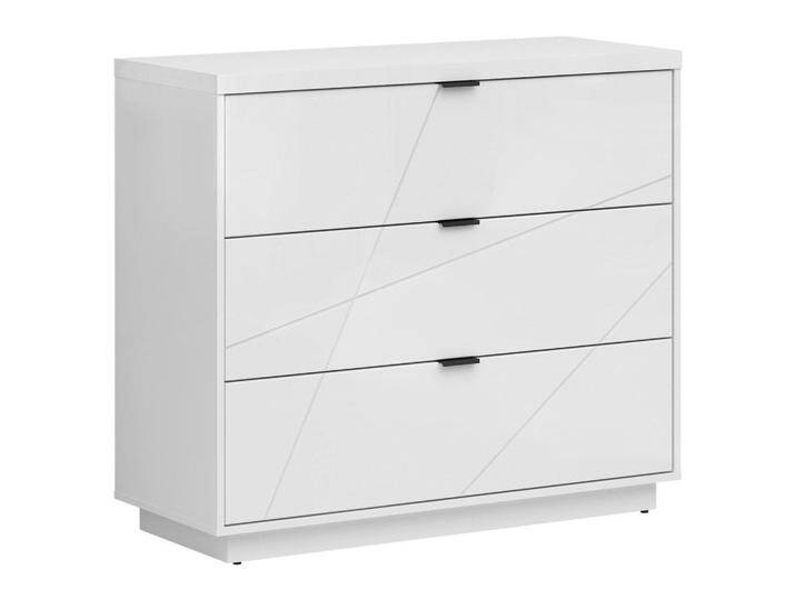 MID.YOU KOMMODE, Weiß, Weiß Hochglanz, 3 Schubladen, 106x93x42.5 cm, Wohnzimmer, Kommoden & Sideboards, Kommoden MID.YOU KOMMODE, Weiß, Weiß Hochglanz, 3 Schubladen, 106x93x42.5 cm, Wohnzimmer, Kommoden & Sideboards, Kommoden von MID.YOU
