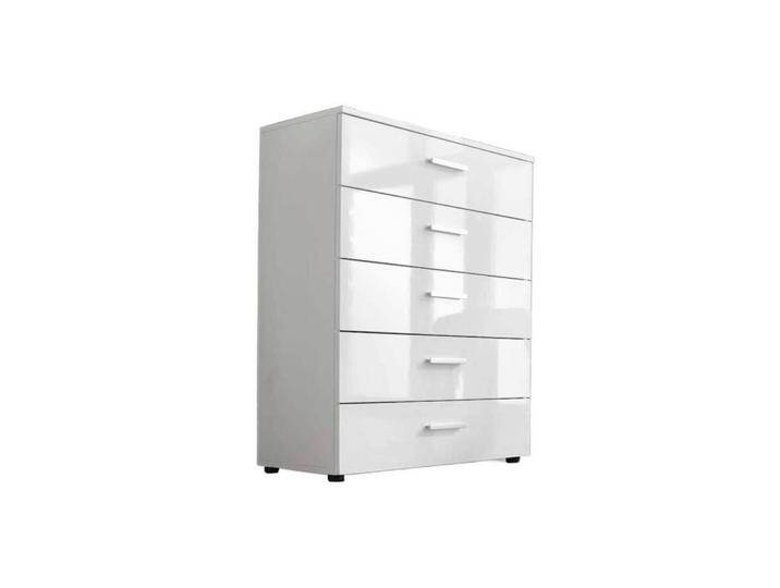 MID.YOU KOMMODE Marbella Typ 6, Weiß, Weiß Hochglanz, 5 Schubladen, 65x91x32 cm, Made in Germany, erweiterbar, stehend, Wohnzimmer, Kommoden & MID.YOU KOMMODE Marbella Typ 6, Weiß, Weiß Hochglanz, 5 Schubladen, 65x91x32 cm, Made in Germany, erweiterbar, stehend, Wohnzimmer, Kommoden & von MID.YOU