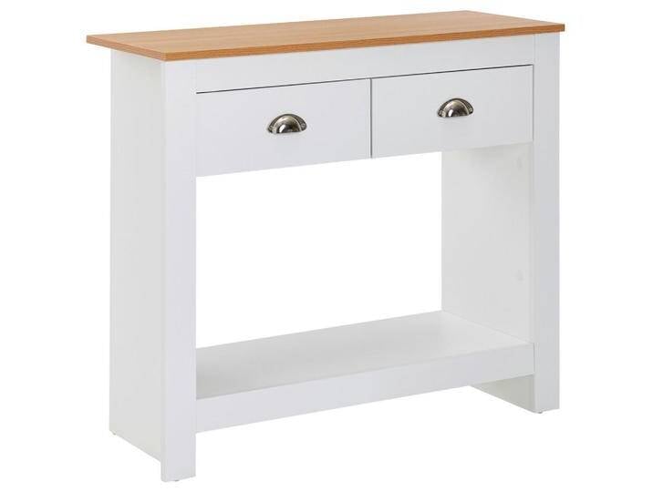 MID.YOU KONSOLENTISCH, Weiß, Metall, 2 Schubladen, rechteckig, Wange, 35x76x85 cm, Stauraum, offenes Fach, Wohnzimmer, Wohnzimmertische, MID.YOU KONSOLENTISCH, Weiß, Metall, 2 Schubladen, rechteckig, Wange, 35x76x85 cm, Stauraum, offenes Fach, Wohnzimmer, Wohnzimmertische, von MID.YOU