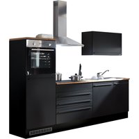 Yourkitchen Küchenblock 260 JAZZ, Holznachbildung von yourkitchen