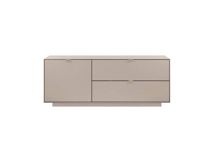 MID.YOU LOWBOARD Sofia, Sand, Kunststoff, 1 Fächer, 160x62x37.5 cm, Wohnzimmer, Wohnwände, Lowboards von MID.YOU
