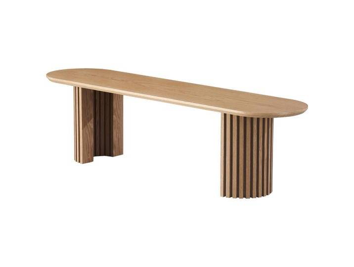 MID.YOU MEHRZWECKBANK, Eiche, Holz, Weide, furniert, 3-Sitzer, 160x45x40 cm, Esszimmer, Bänke, Sitzbänke von MID.YOU