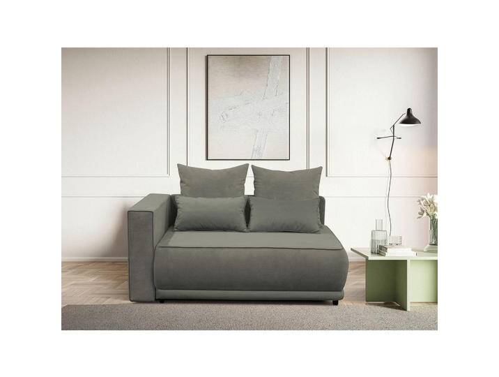 MID.YOU RÉCAMIERE IGA, Dunkelgrau, Füllung: Schaumstoff, 168x73x99 cm, Made in EU, Wohnzimmer, Sofas & Couches, Sofas, Recamieren von MID.YOU