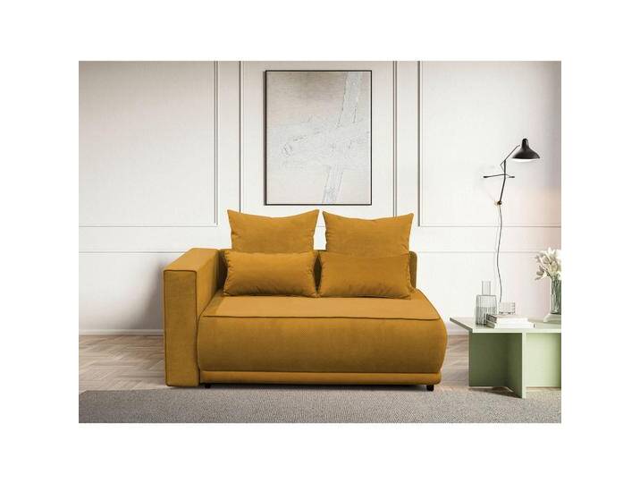 MID.YOU RÉCAMIERE IGA, Gelb, Füllung: Schaumstoff, 168x73x99 cm, Made in EU, Wohnzimmer, Sofas & Couches, Sofas, Recamieren von MID.YOU