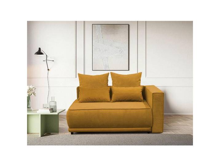MID.YOU RÉCAMIERE IGA, Gelb, Füllung: Schaumstoff, 168x73x99 cm, Made in EU, Wohnzimmer, Sofas & Couches, Sofas, Recamieren von MID.YOU