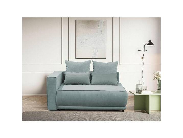 MID.YOU RÉCAMIERE IGA, Türkis, Füllung: Schaumstoff, 168x73x99 cm, Made in EU, Wohnzimmer, Sofas & Couches, Sofas, Recamieren von MID.YOU