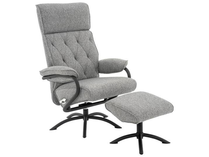 MID.YOU RELAXSESSELSET, Grau, 77.5x107x85 cm, Relaxfunktion, Wohnzimmer, Sessel, Relaxsessel von MID.YOU