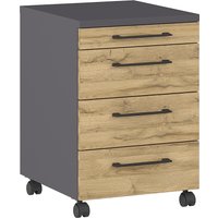 MID.YOU Rollcontainer PROFI 2.0, Holznachbildung von MID.YOU