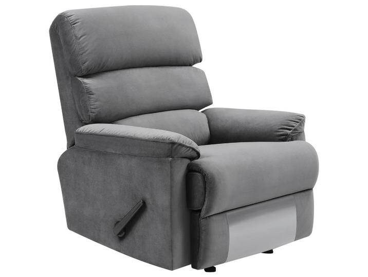 MID.YOU SCHAUKELSTUHL, Dunkelgrau, 90x105x100 cm, Relaxfunktion, Wohnzimmer, Sessel, Schaukelstühle von MID.YOU