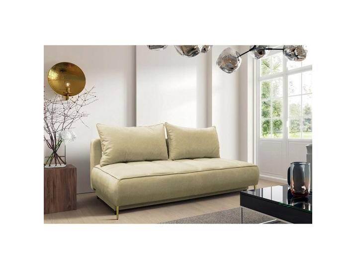 MID.YOU SCHLAFSOFA, Beige, 2-Sitzer, 200x90x97 cm, Liegefunktion, Wohnzimmer, Sofas & Couches, Schlafsofas, Schlafsofas mit Bettkasten von MID.YOU