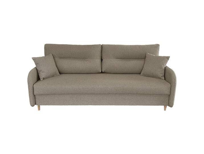MID.YOU SCHLAFSOFA, Beige, 2-Sitzer, Füllung: Polyurethan (PUR),Polyurethan (PUR), 206x88x93 cm, Made in EU, Liegefunktion, Wohnzimmer, Sofas & von MID.YOU
