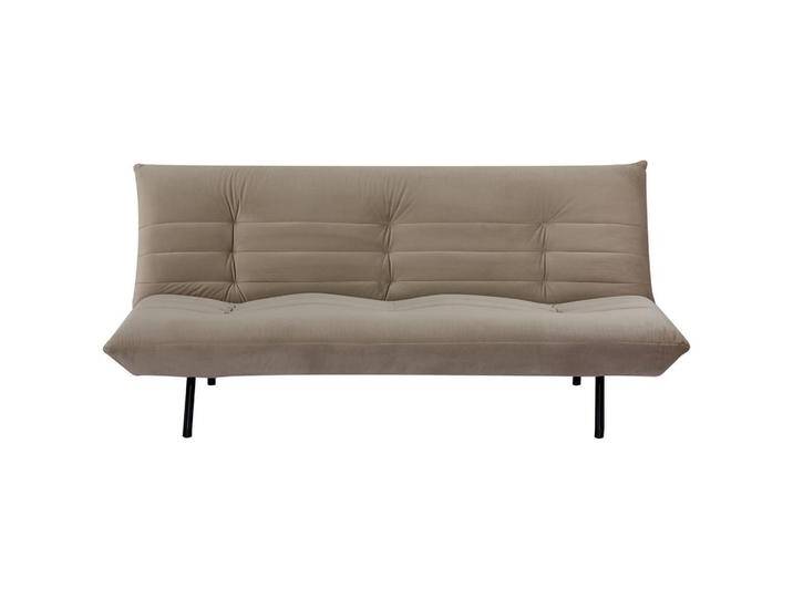 MID.YOU SCHLAFSOFA, Taupe, 3-Sitzer, 185x82x62 cm, Liegefunktion, Wohnzimmer, Sofas & Couches, Schlafsofas, Klappsofas von MID.YOU