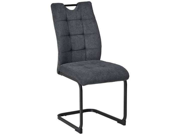 MID.YOU SCHWINGSTUHL, Anthrazit, Metall, C-Form, 44x96x59 cm, Stühle von MID.YOU