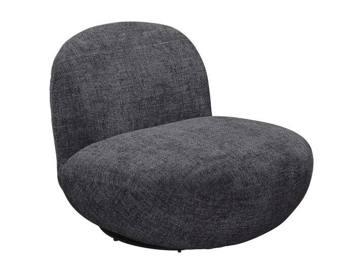 MID.YOU SESSEL, Anthrazit, 85x70x99 cm, Made in EU, Sitzfläche 360° drehbar, Stühle MID.YOU SESSEL, Anthrazit, 85x70x99 cm, Made in EU, Sitzfläche 360° drehbar, Stühle von MID.YOU