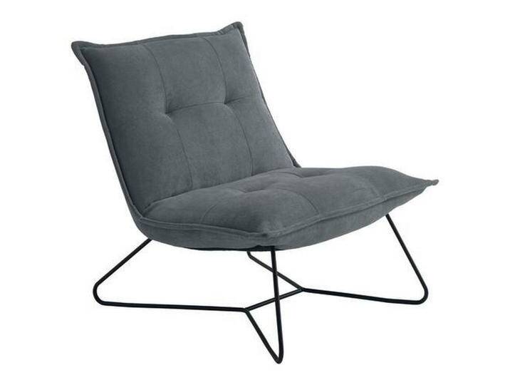 MID.YOU SESSEL, Anthrazit, Metall, 69x76x86 cm, Wohnzimmer, Sessel, Polstersessel von MID.YOU