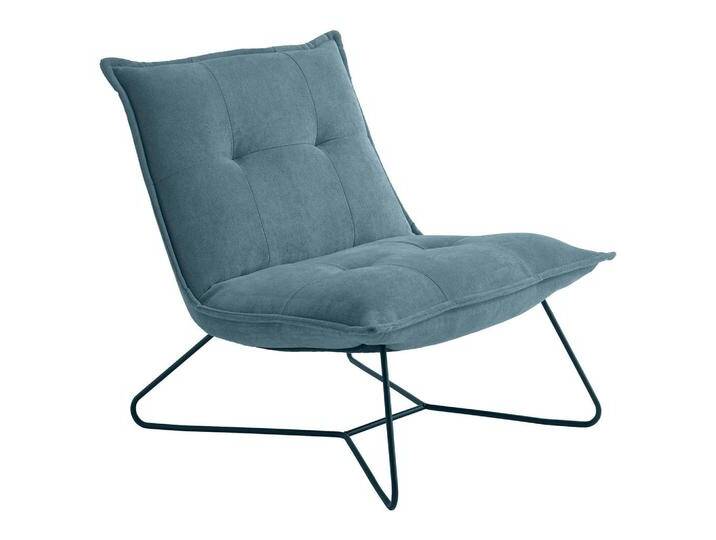 MID.YOU SESSEL, Blau, Metall, 69x76x86 cm, Wohnzimmer, Sessel, Polstersessel von MID.YOU
