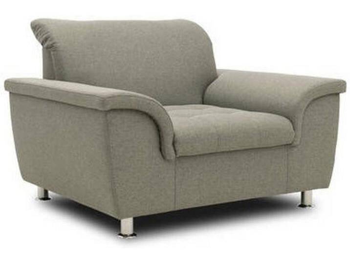 MID.YOU SESSEL, Graubraun, Uni, 120x81x97 cm, Made in EU, FSC MIX, Wohnzimmer, Sessel, Polstersessel von MID.YOU