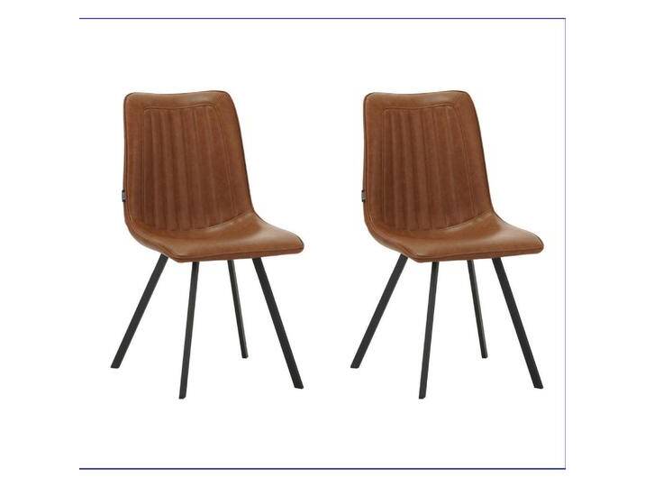 MID.YOU STUHL-SET, Cognac, 45.5x89.5x60 cm, Esszimmer, Stühle, Esszimmerstühle, Esszimmerstühle-Set von MID.YOU