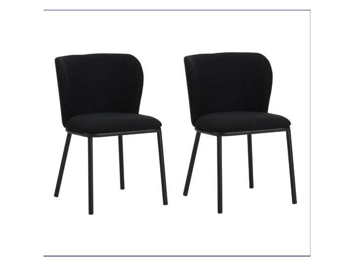 MID.YOU STUHL-SET, Schwarz, 52x80x44 cm, Esszimmer, Stühle, Esszimmerstühle, Esszimmerstühle-Set von MID.YOU