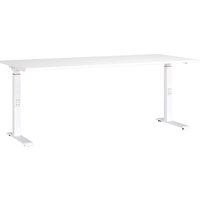 MID.YOU Schreibtisch höhenv. MAILAND, Holznachbildung von MID.YOU