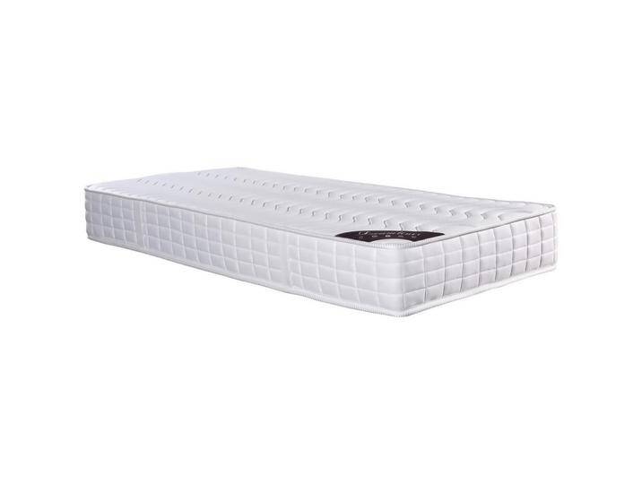 MID.YOU TASCHENFEDERKERNMATRATZE, Weiß, H3, Füllung: Polyester, 180x200 cm, OEKO-TEX® STANDARD 100, Ober- und Unterseite versteppt, Tragegriffe, von MID.YOU