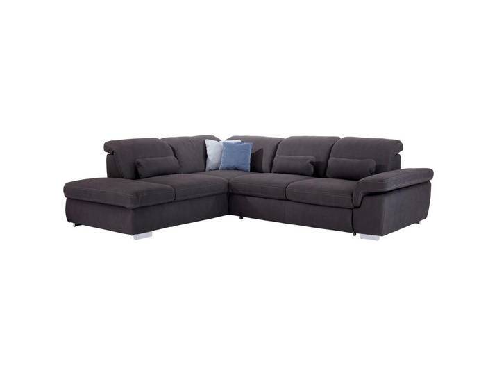 MID.YOU WOHNLANDSCHAFT, Anthrazit, 4-Sitzer, L-Form, 320x260 cm, Wohnzimmer, Sofas & Couches, Wohnlandschaften, Ecksofas von MID.YOU
