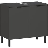 MID.YOU Waschbeckenunterschrank ARCENA, Holznachbildung von MID.YOU