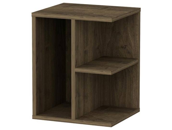 Nachttisch Prometheus ca. 40x50x39,6cm Walnussfarben von MID.YOU