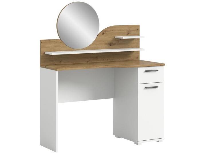 Schminktisch Vanity ca. 110x135x46 cm Weiß von MID.YOU