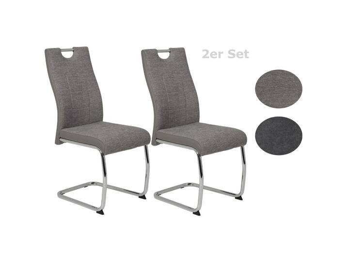 Schwingstuhl Alina Grau 2er-Set Schwingstuhl Alina Grau 2er-Set von MID.YOU