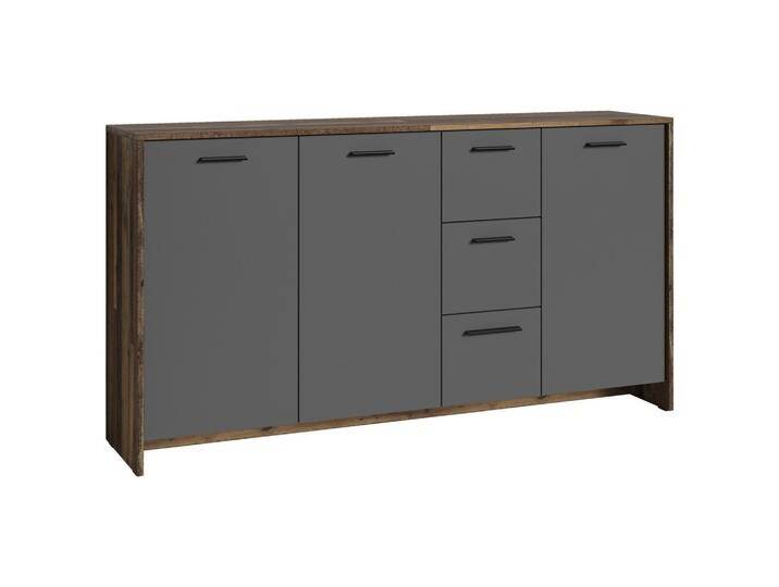 Sideboard Ben in Anthrazit/Eiche Artisan Sideboard Ben in Anthrazit/Eiche Artisan von MID.YOU