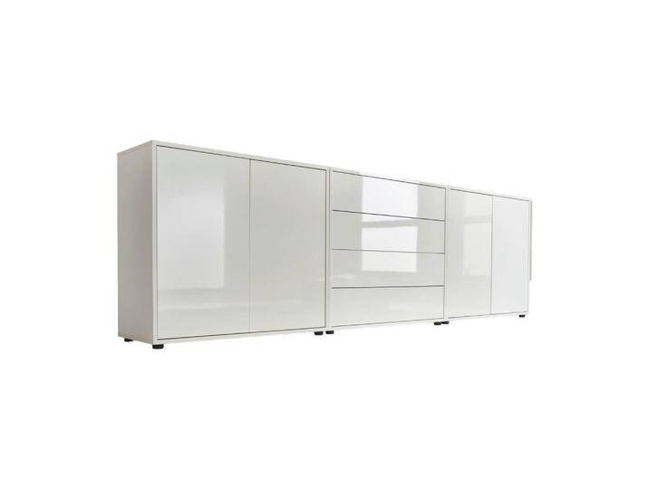 Sideboard Mailand Set 5 Weiß von MID.YOU