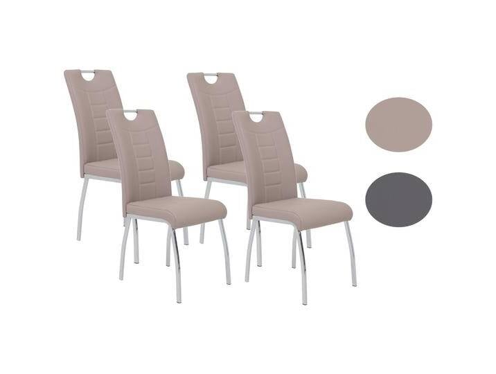 Swingstuhl-Set Andrea Cappucino 4er-Set von MID.YOU