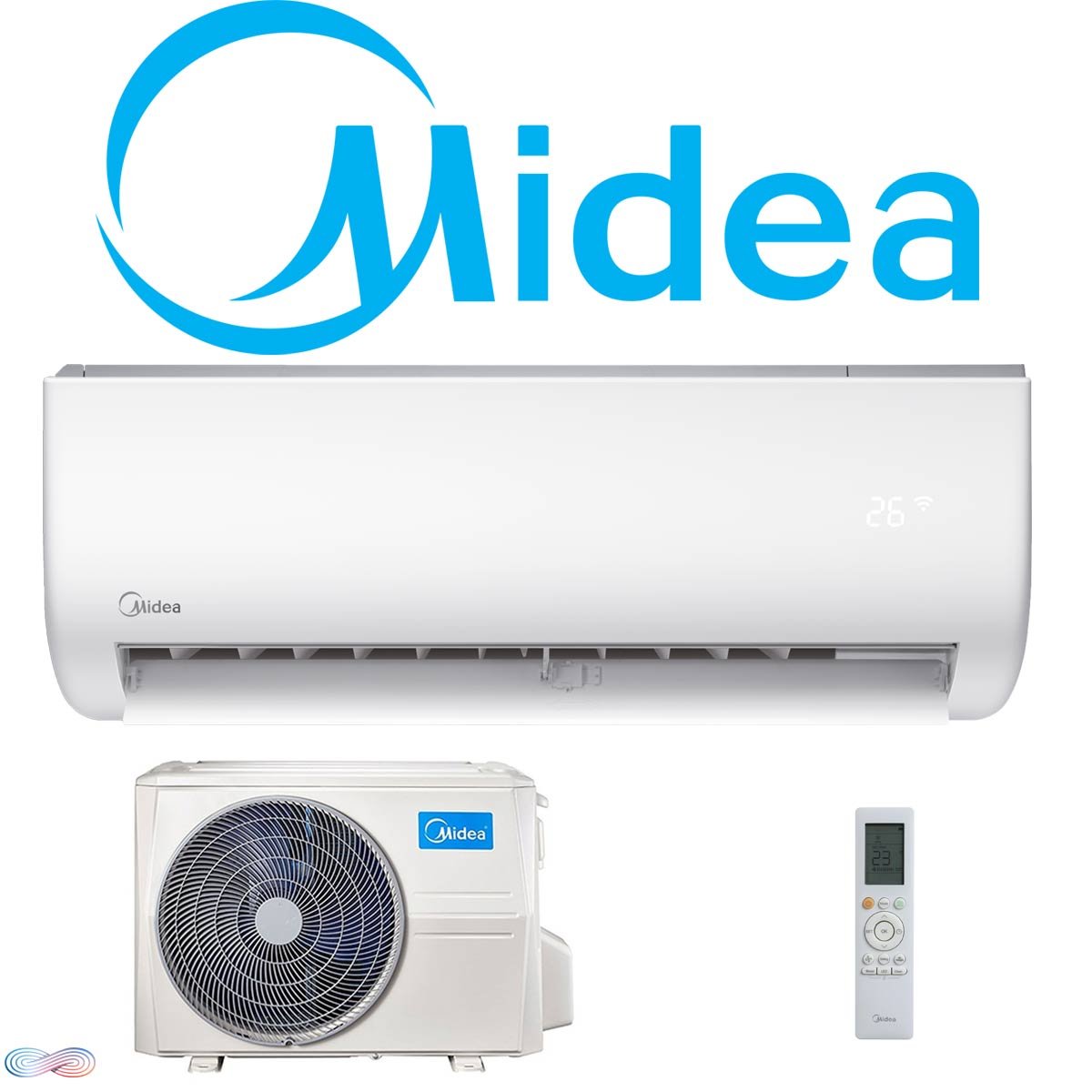 Midea Klimaanlage All Easy Blue 3,5 kW | MSAGBU-12HRFN7 |... von MIDEA