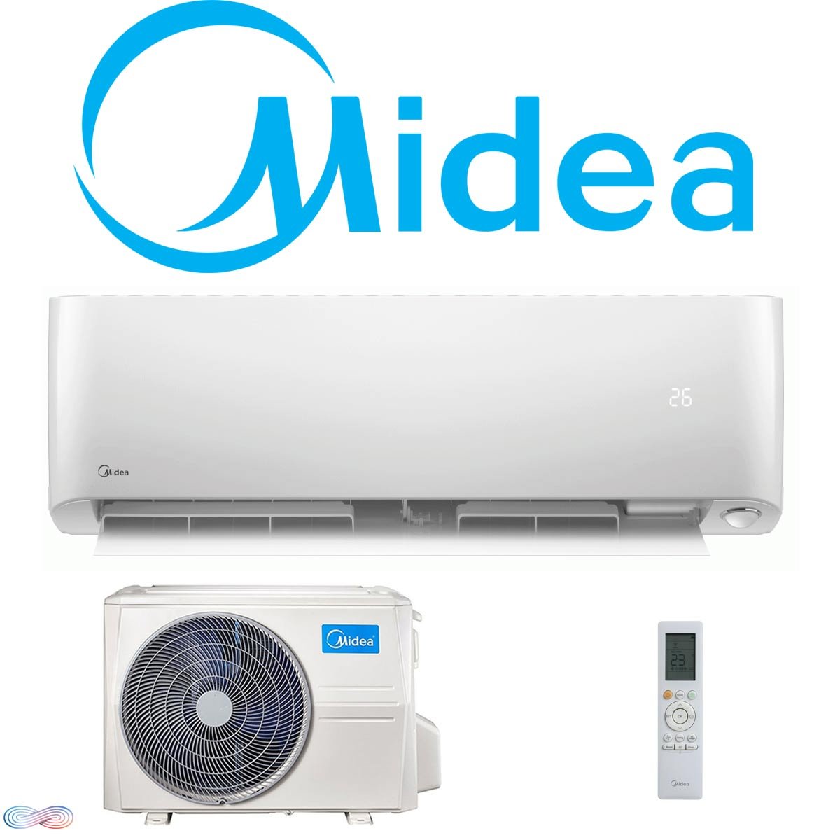 Midea Klimaanlage Oasis Plus 09 2,6 kW | Singlesplit Set"" von MIDEA